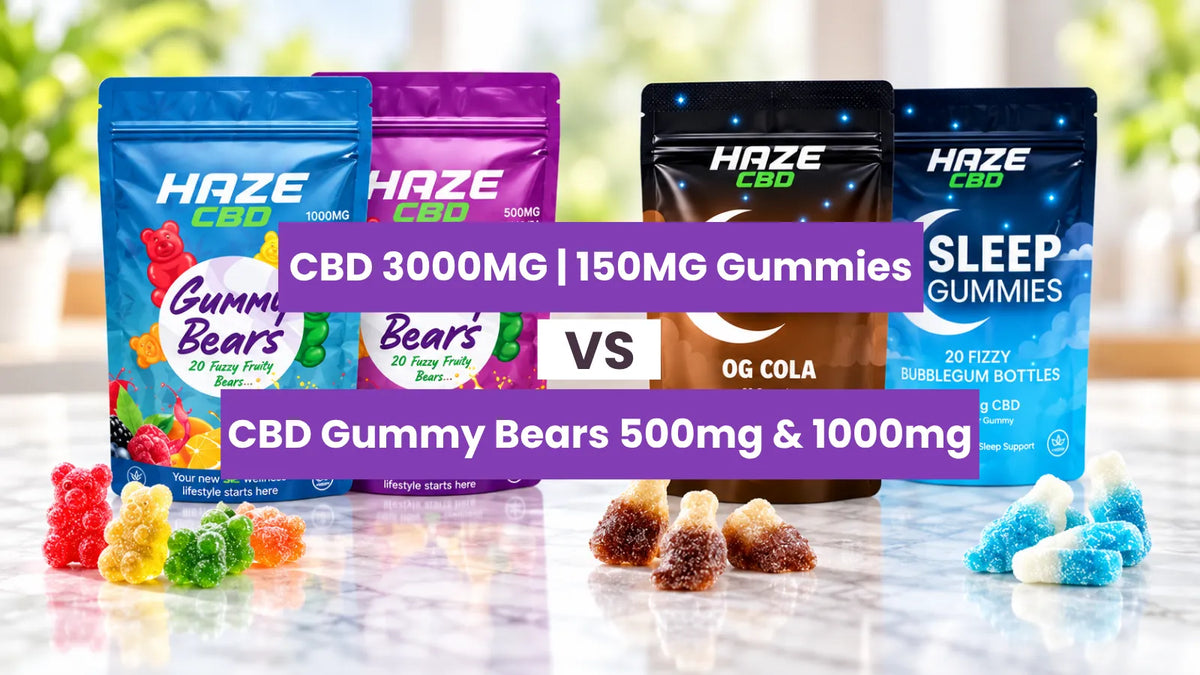 CBD 3000mg vs 500mg Gummies, Which Strength Fits You