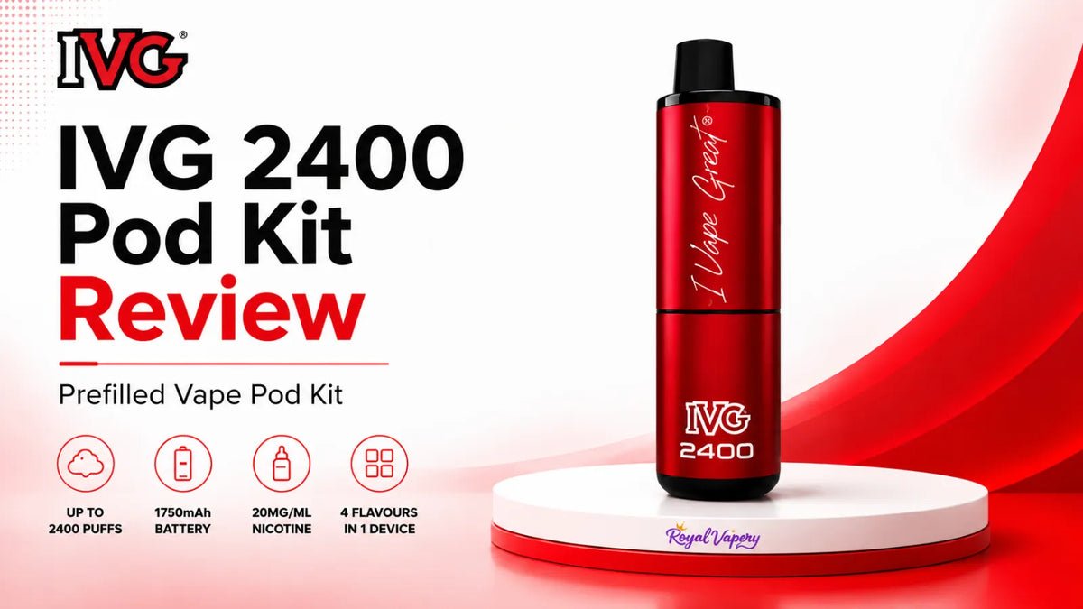 IVG 2400 Rechargeable Pod Kit Review