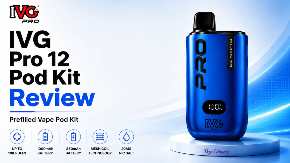 IVG Pro 12 Vape Pod Kit Review