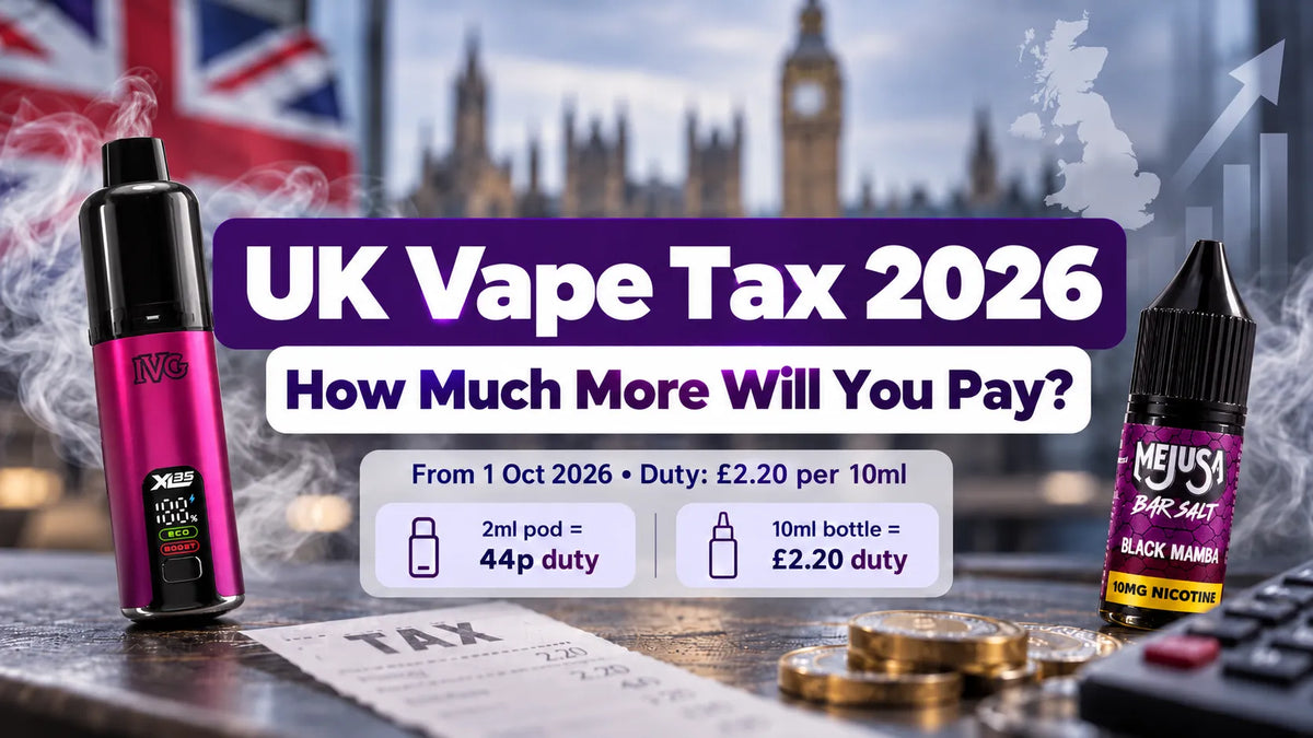 UK Vape Tax 2026: How Much More Will You Pay?