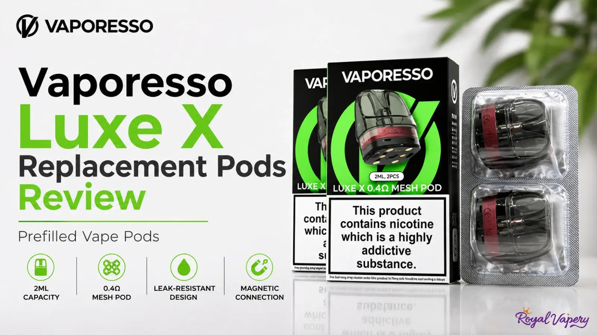 Vaporesso Luxe X Replacement Pods Review