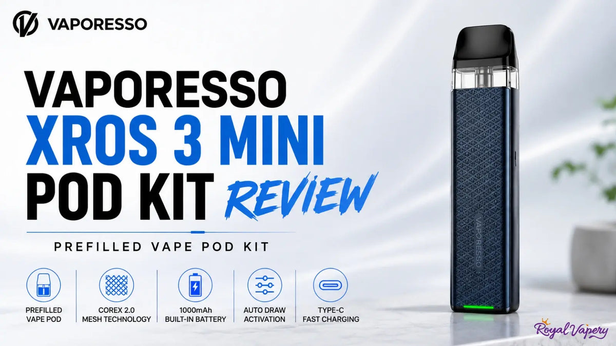 Vaporesso XROS 3 Mini Review: Royal Vapery