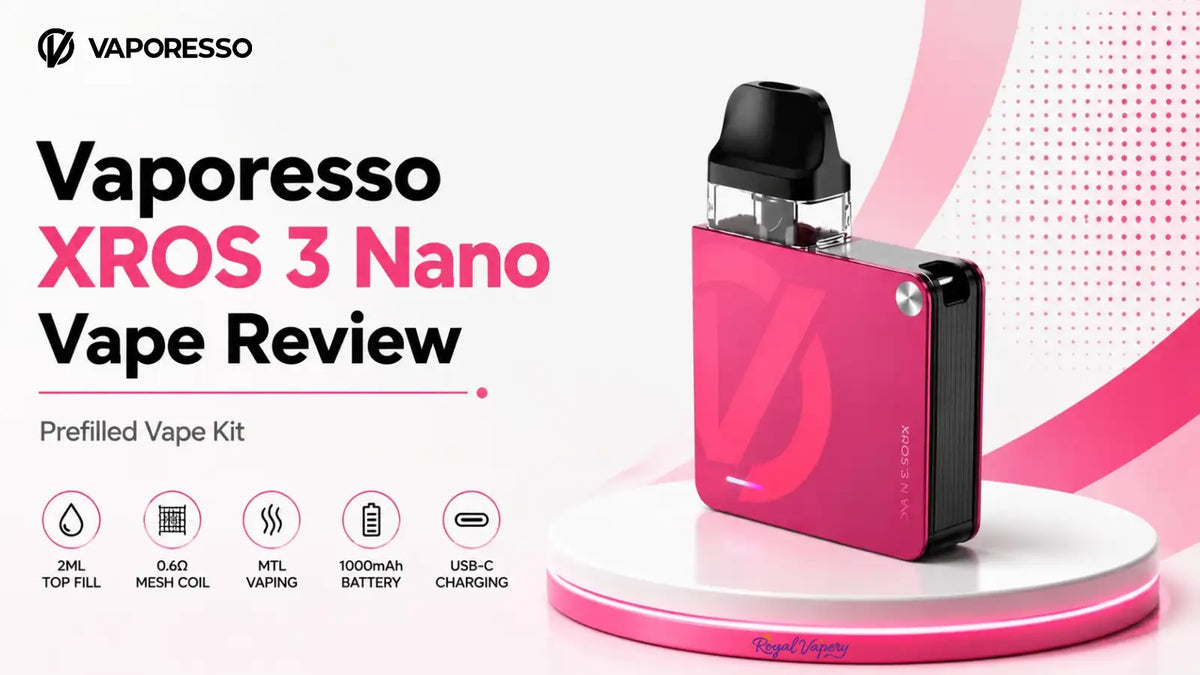 Vaporesso XROS 3 Nano Pod Kit Review
