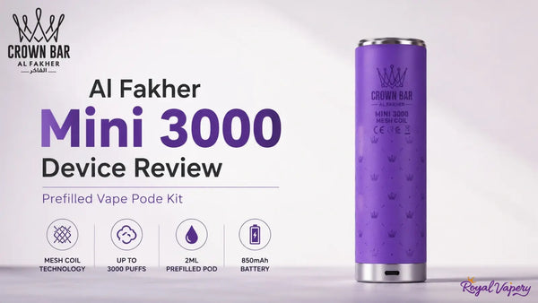 Al Fakher Mini 3000 Device Review