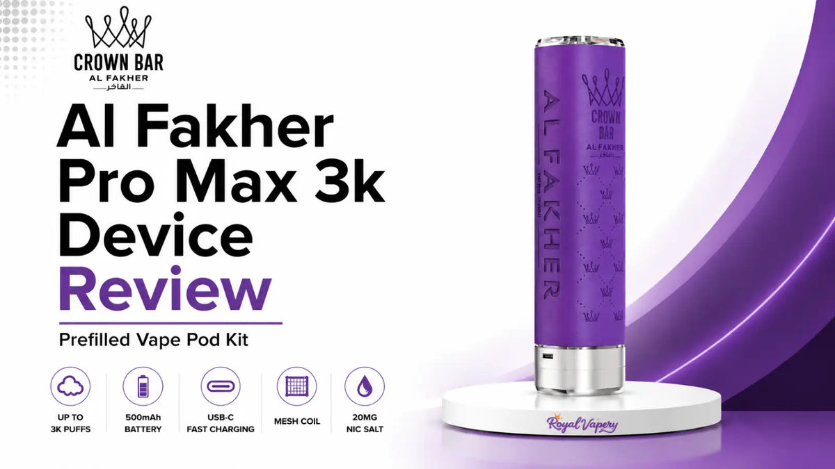 Al Fakher Pro Max 3K Vape Review