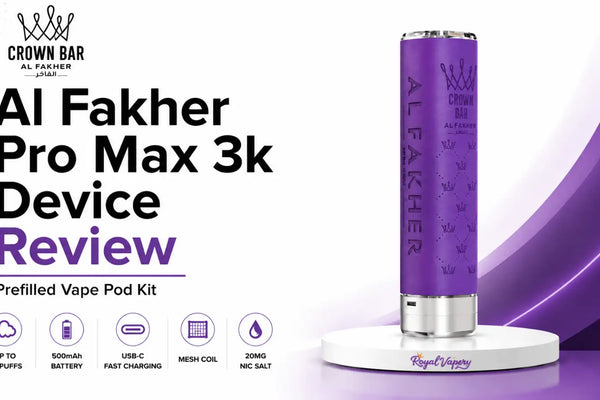 Al Fakher Pro Max 3K Vape Review
