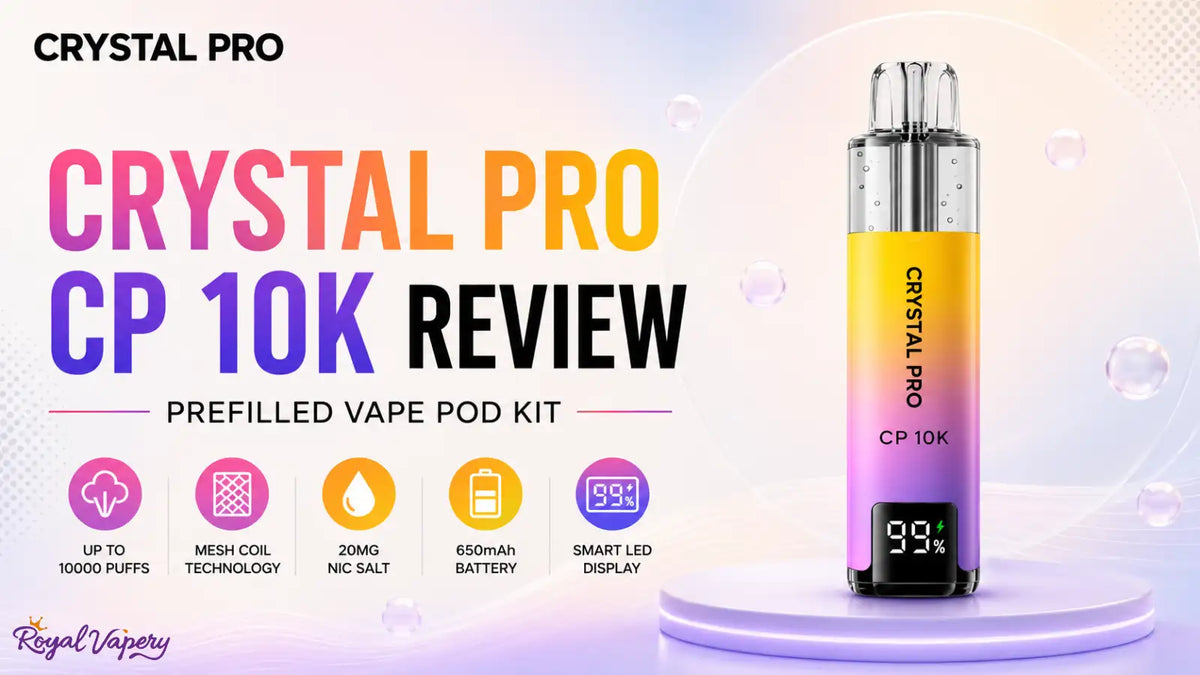 Crystal Pro CP 10K Vape Kit Review