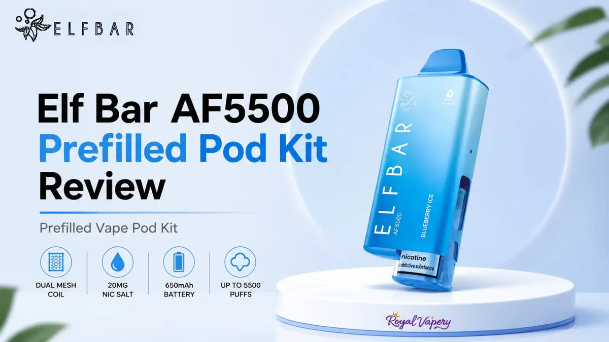 Elf Bar AF5500 Prefilled Vape Kit Review