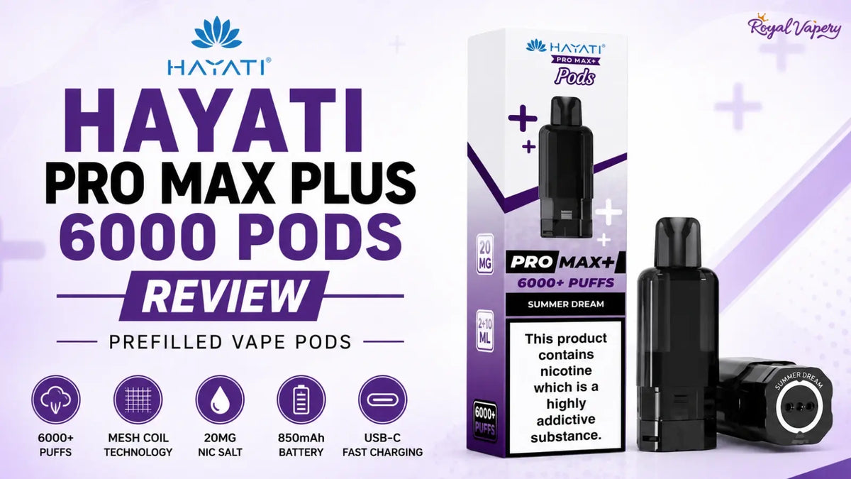 Review About Hayati Pro Max Plus 6000 Pods