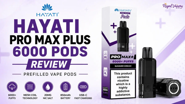 Review About Hayati Pro Max Plus 6000 Pods