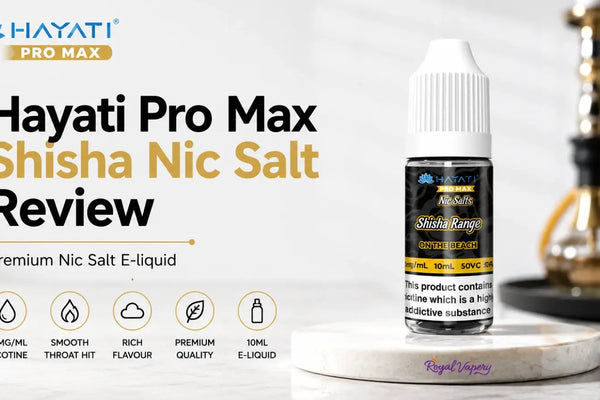Hayati Pro Max Shisha Nic Salt Review: Guide 2026