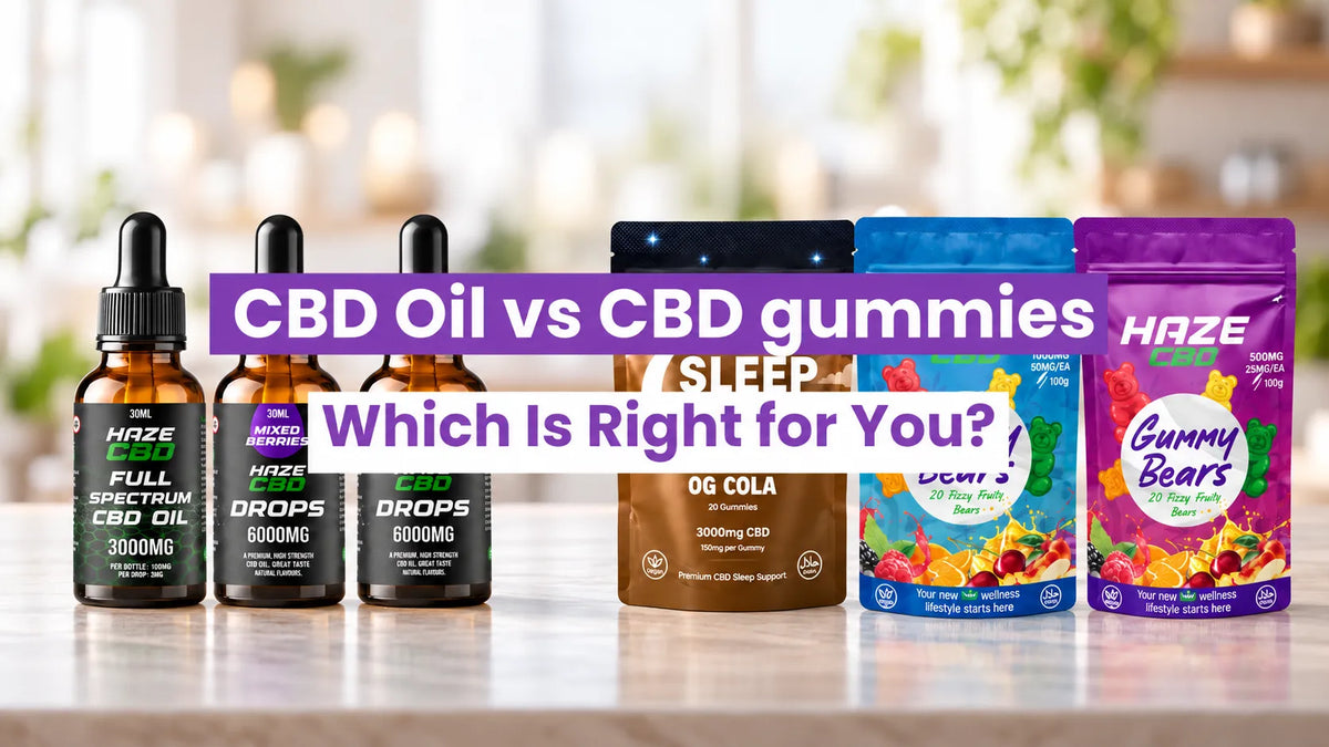 CBD Oil vs gummies: Which Is Right for You?