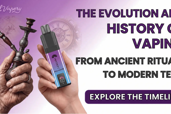 History of Vaping: Who Invented Vapes and How They Became Popular