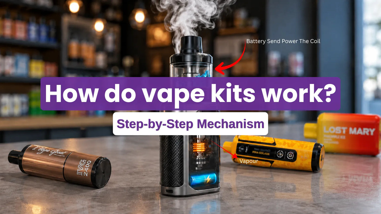 How Vape Kits Work Step By Step Guide