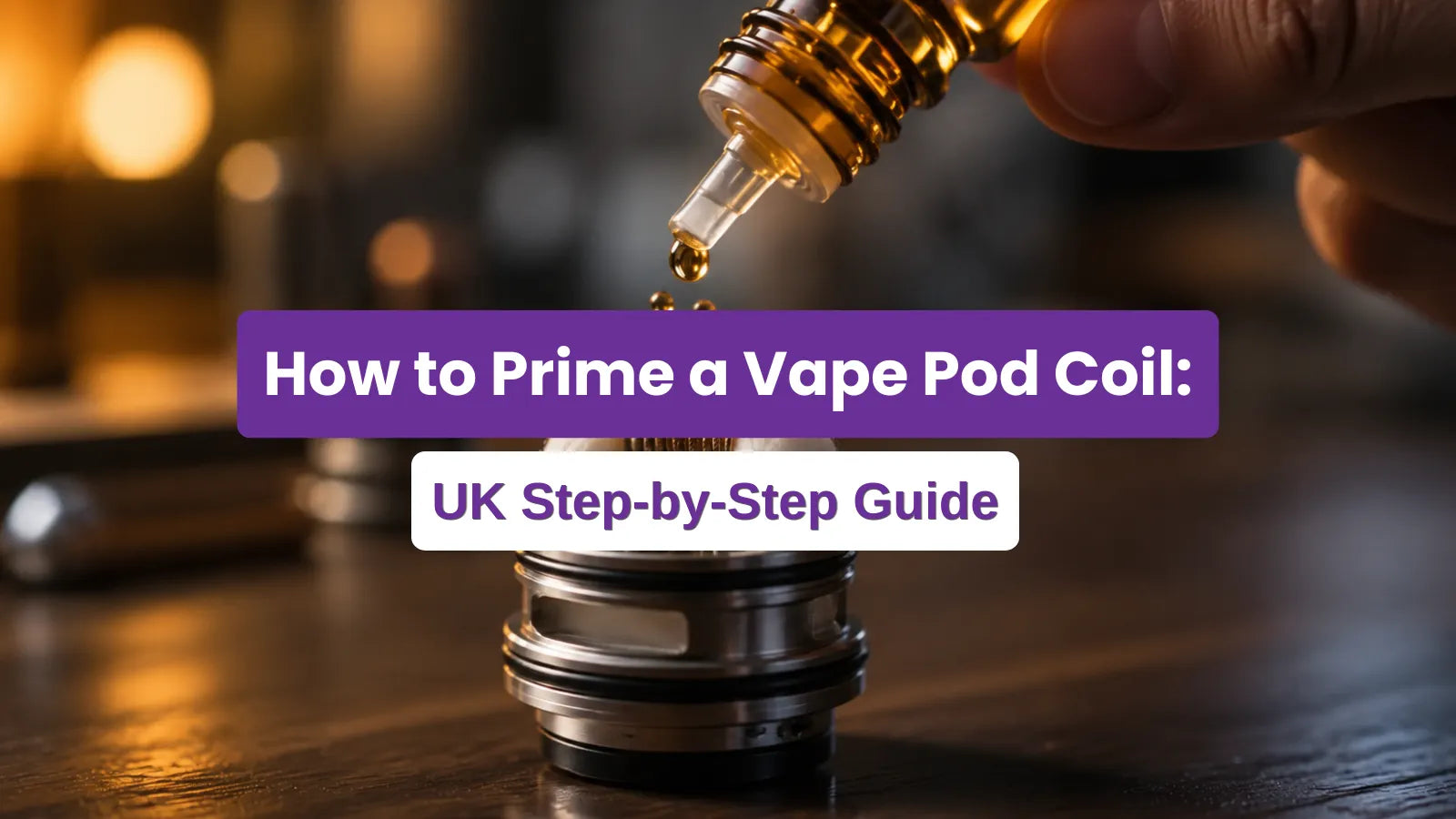 A Complete Guide How to Prime a Vape Pod Coil