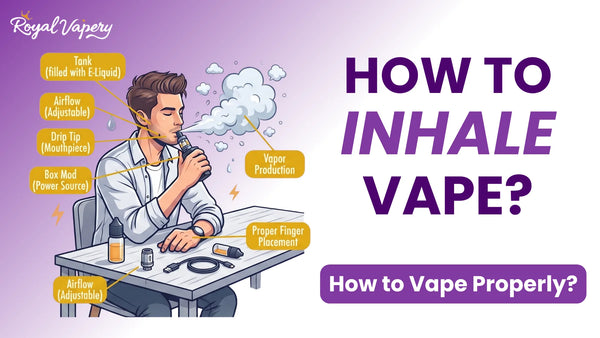 How to Vape Properly: Beginner Guide to Setup, Inhaling, and Using