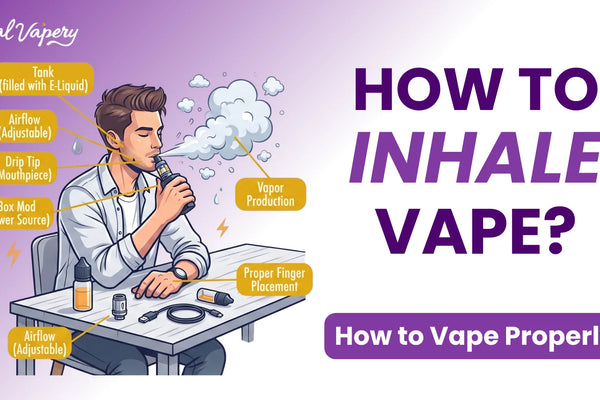 How to Vape Properly: Beginner Guide to Setup, Inhaling, and Using