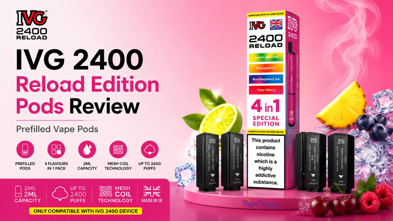 IVG 2400 Reload Pods Review: Worth The Hype?