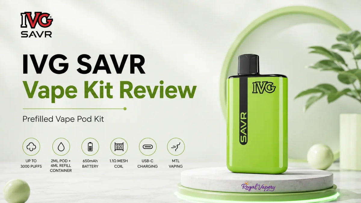About IVG Savr Vape Kit