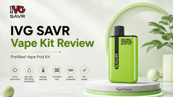 About IVG Savr Vape Kit