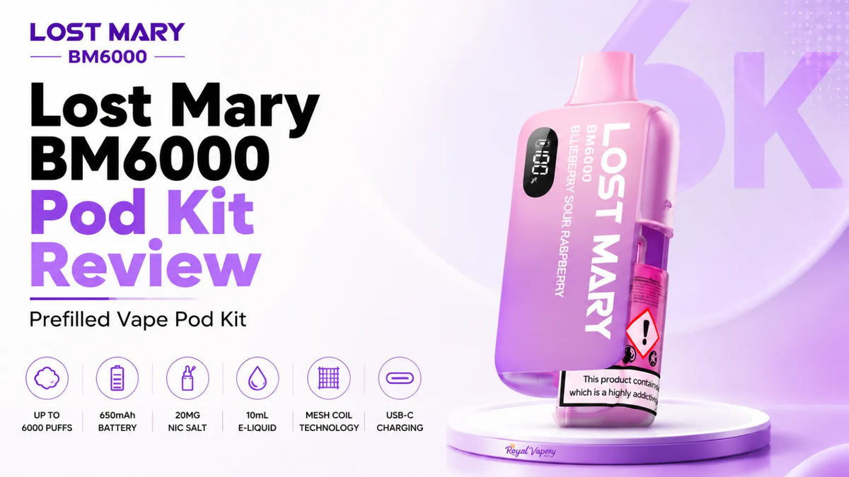 Lost Mary BM6000 Vape Kit Review