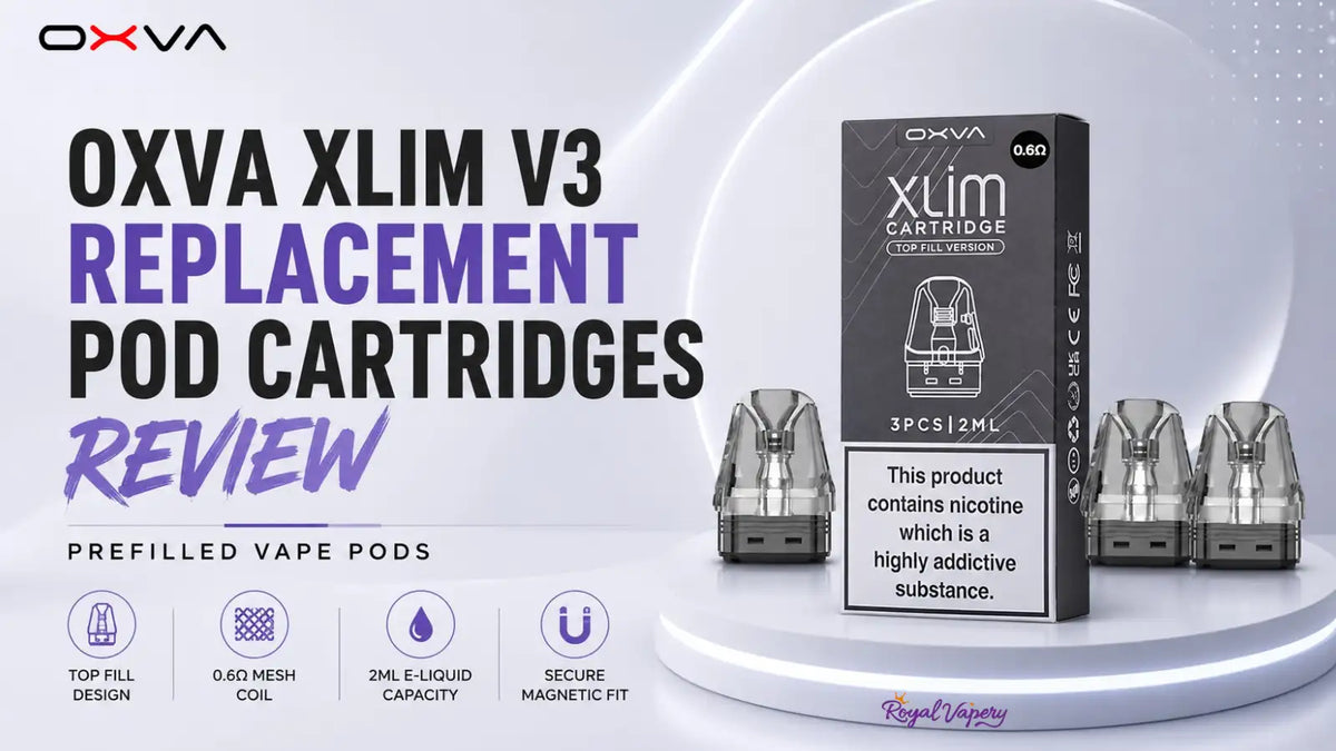 OXVA Xlim V3 Pod Cartridges Review