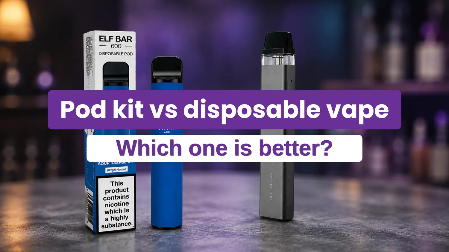 Pod Kit vs Disposable Vape Which Is Better
