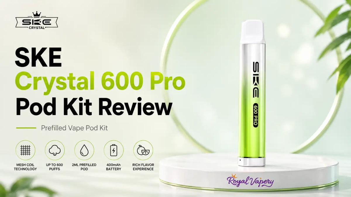 SKE Crystal 600 Pro Vape Pod Kit Review