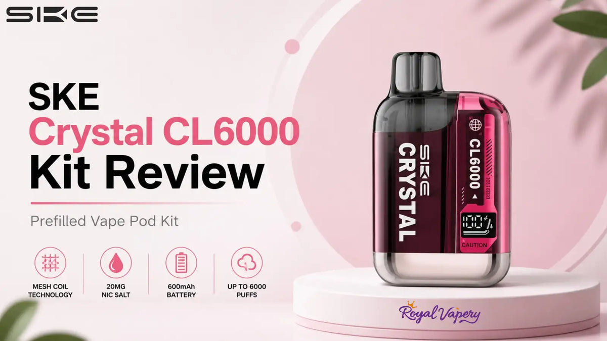 SKE Crystal CL6000 Vape Kit Review