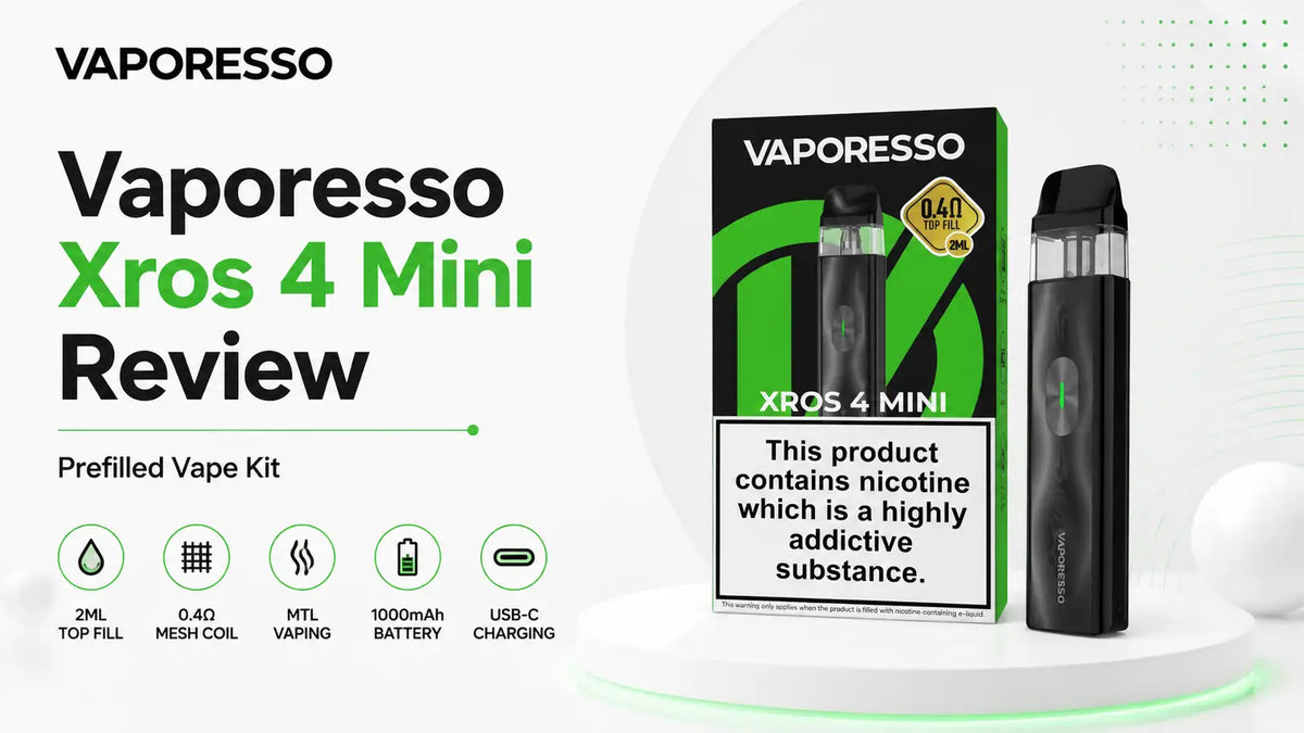 Vaporesso Xros 4 Mini Vape Review