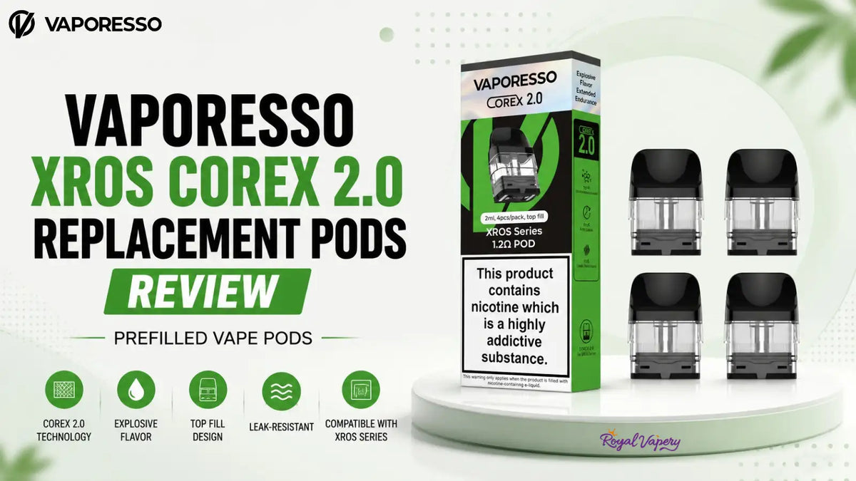 Vaporesso Xros Corex 2.p Replacement Pods Review
