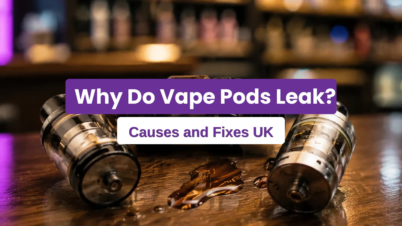 What Causes Vape Pods to Leak