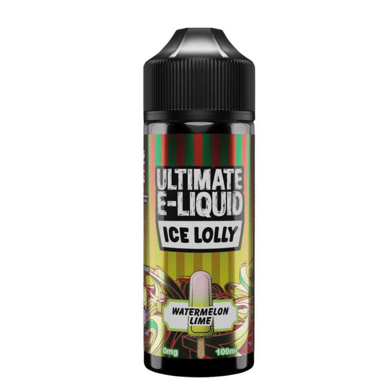 Ultimate Puff Ice Lolly Vape E-Liquid Watermelon Lime Flavour