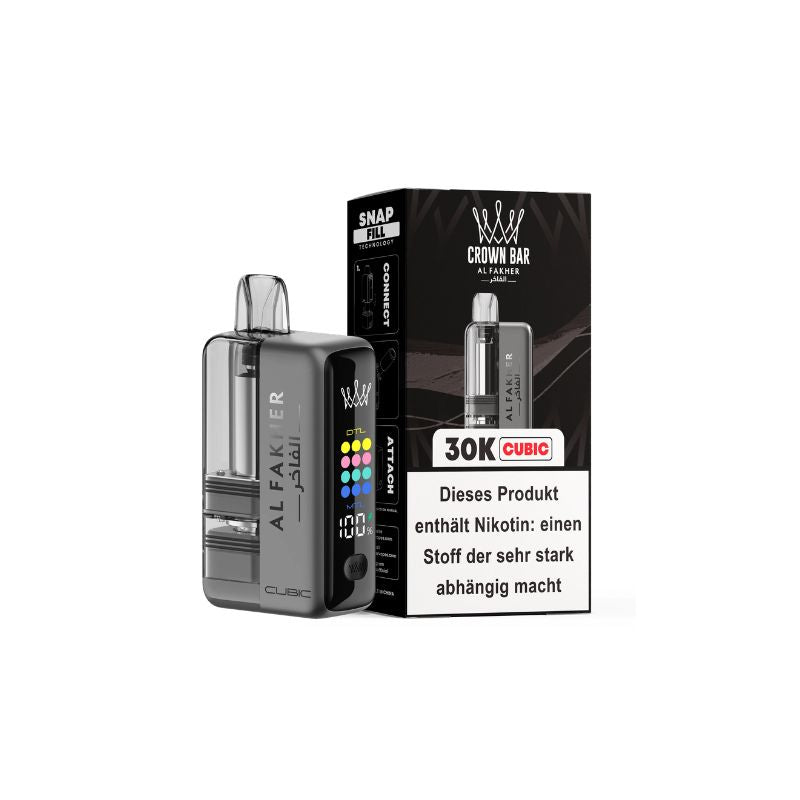 Al Fakher 30k Cubic Vape Kit Black Flavour