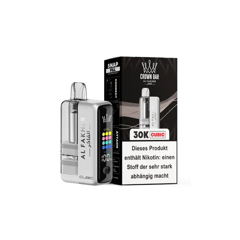 elf bar zero nicotine vape Al Fakher 30000 Cubic Prefilled Pod Kit