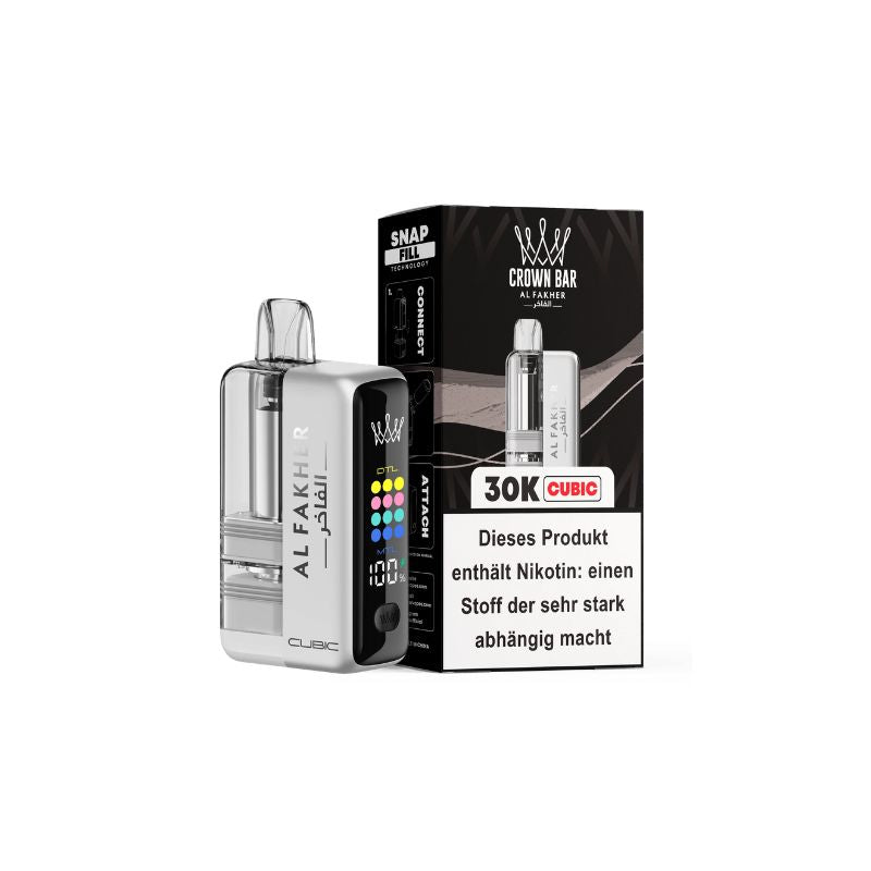 Al Fakher 30k Cubic Vape Kit White Flavour