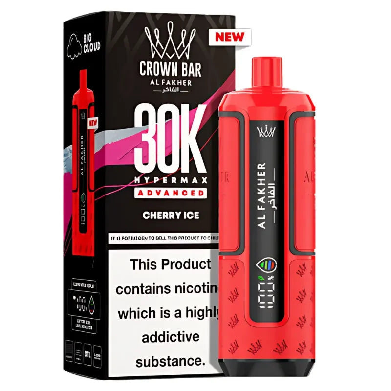 AL Fakher 30k Hypermax Vape Kit Cherry Ice Flavour