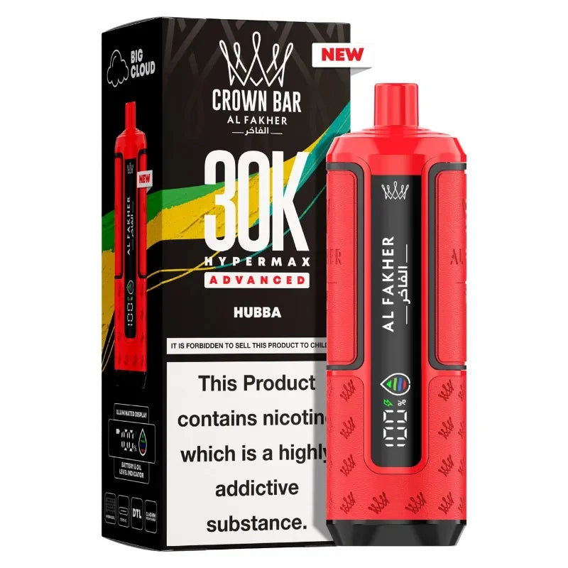 AL Fakher 30k Hypermax Vape Kit Hubba Flavour
