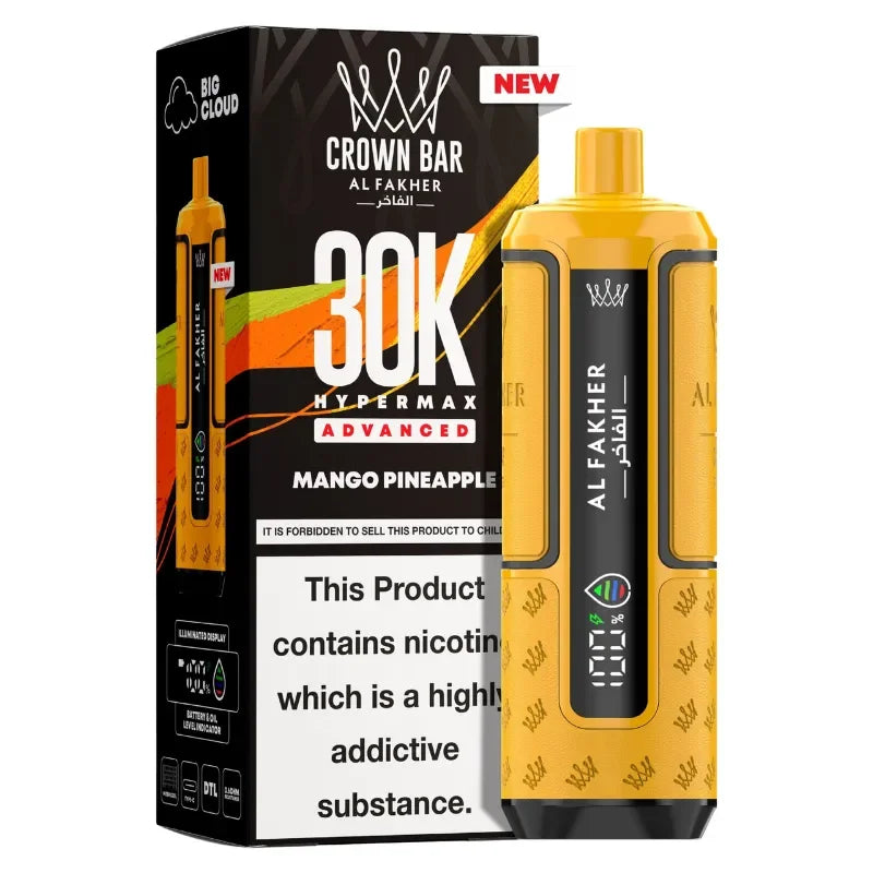 AL Fakher 30k Hypermax Vape Kit Mango Pineapple Flavour