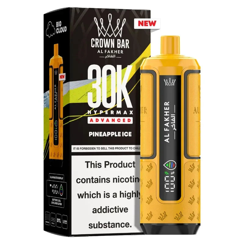 AL Fakher 30k Hypermax Vape Kit Pineapple Ice Flavour