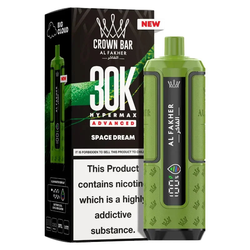 AL Fakher 30k Hypermax Vape Kit Space Dream Flavour