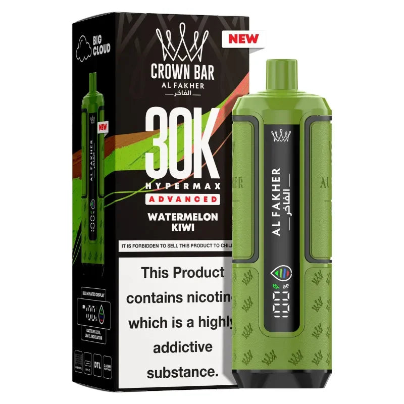 AL Fakher 30k Hypermax Vape Kit Watermelon Kiwi Flavour