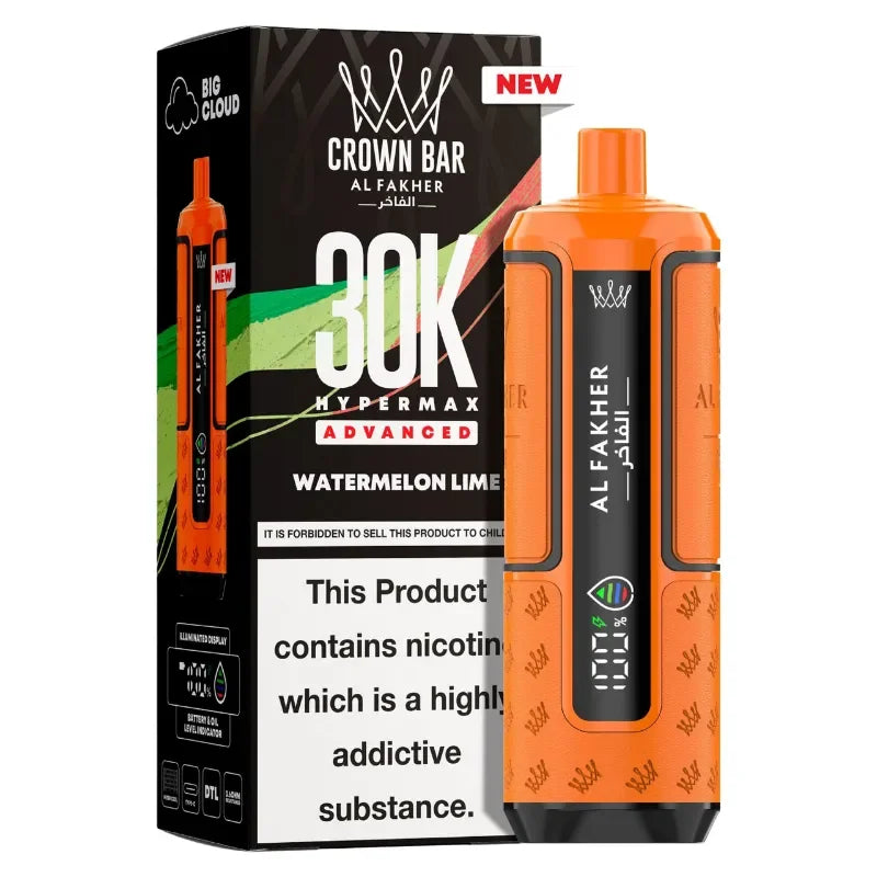 AL Fakher 30k Hypermax Vape Kit Watermelon Lime Flavour