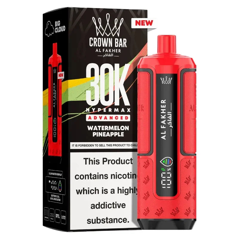 AL Fakher 30k Hypermax Vape Kit Watermelon Pineapple Flavour