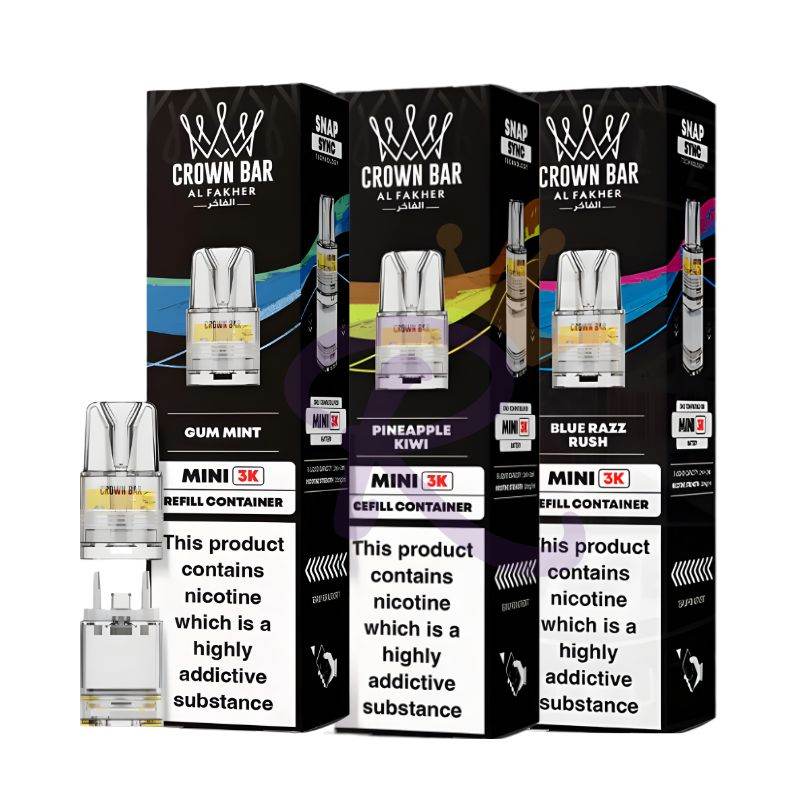 Al Fakher Crown Bar Mini 3k Pods