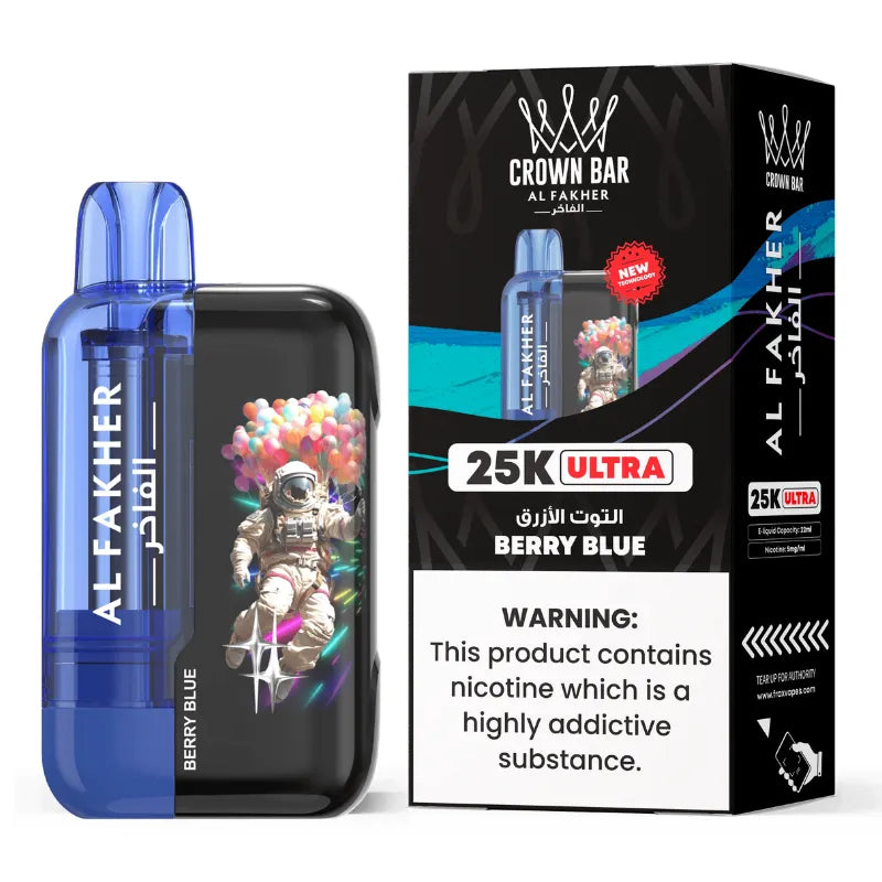 Al Fakher Ultra 25000 Kit Berry Blue Flavour