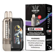 Al Fakher Ultra 25000 Kit Blackcurrant Ice Flavour