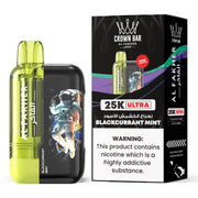 Al Fakher Ultra 25000 Kit Blackcurrant Mint Flavour