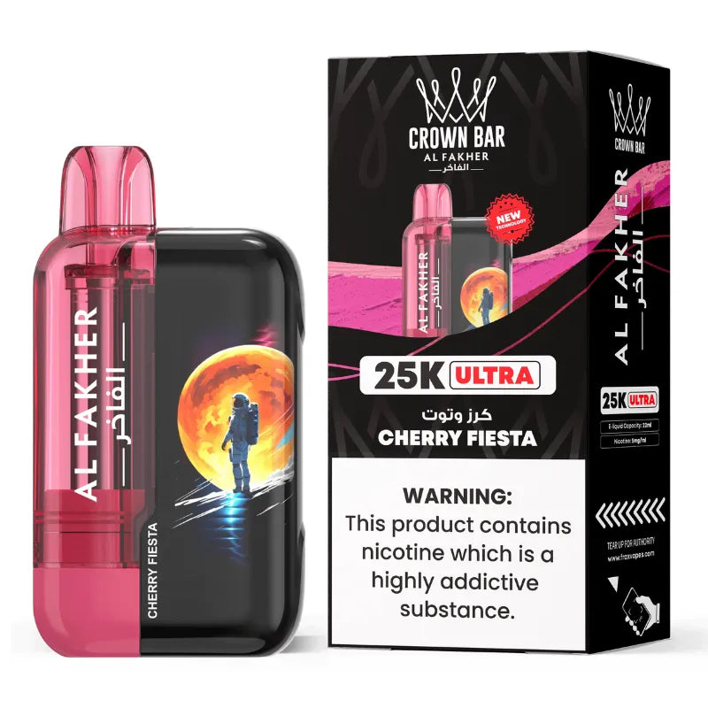 Al Fakher Ultra 25000 Kit Cherry Fiesta Flavour