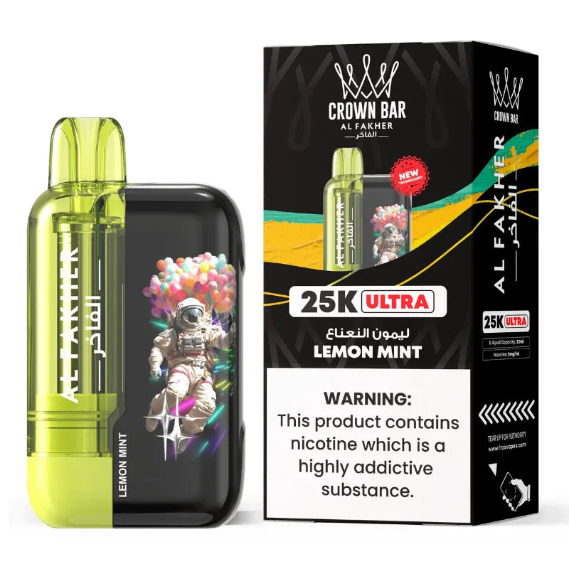 Al Fakher Ultra 25000 Kit Lemon Mint Flavour
